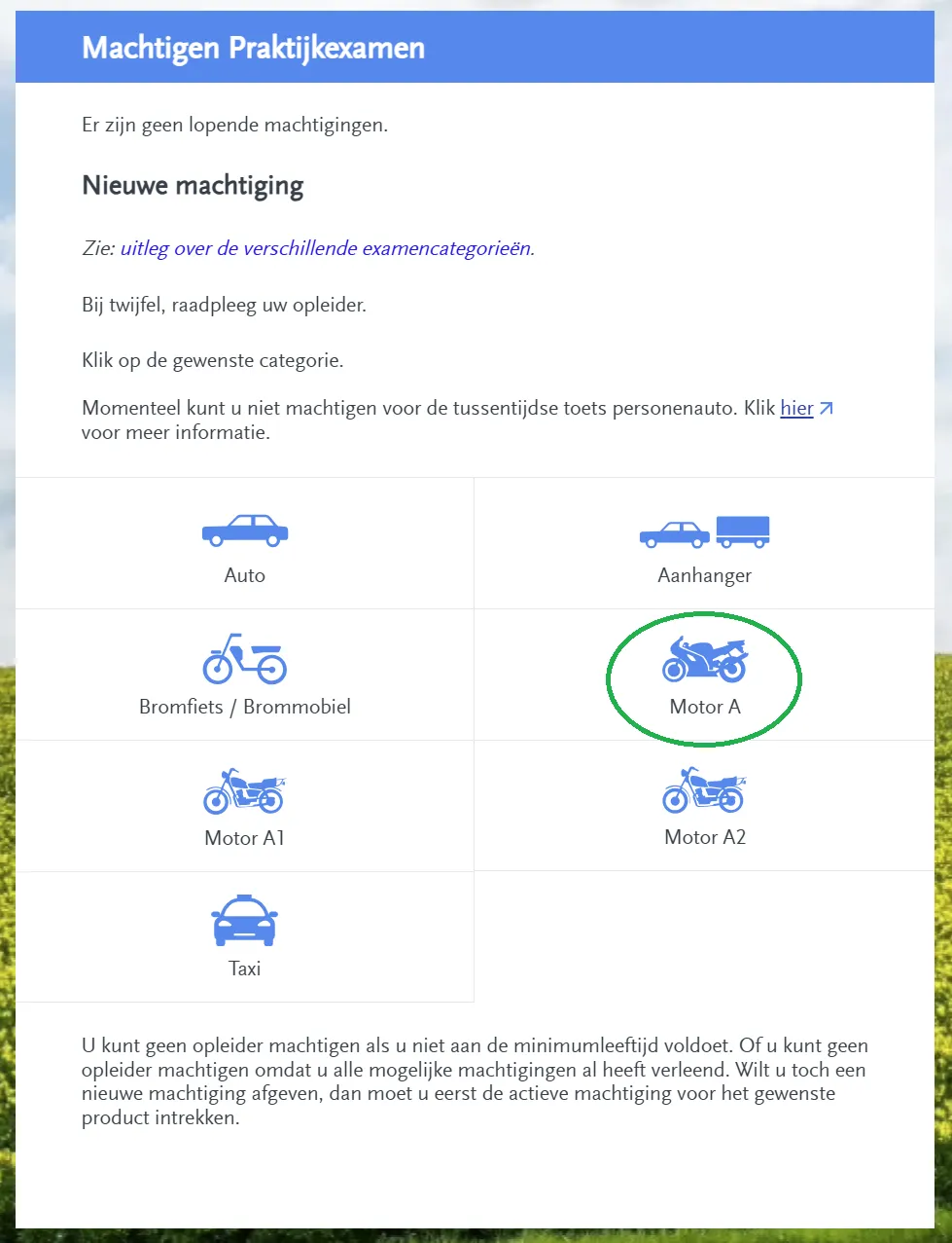 CBR Handleiding stap 4